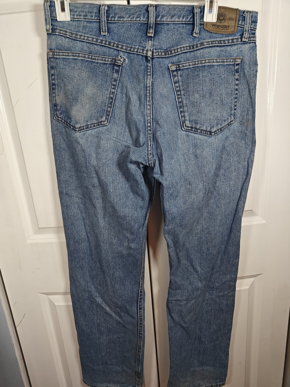 Wrangler Light Blue Straight-Leg Jeans
